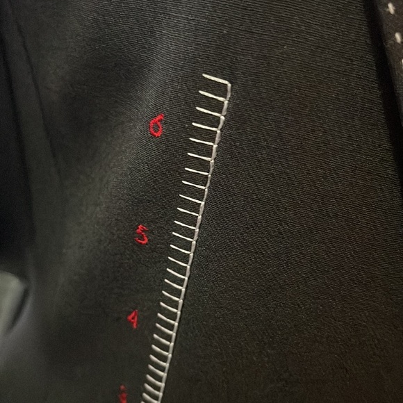 Moschino Cheap Chic Black Wool Numbers Graph Blazer  NWT - Picture 13 of 16